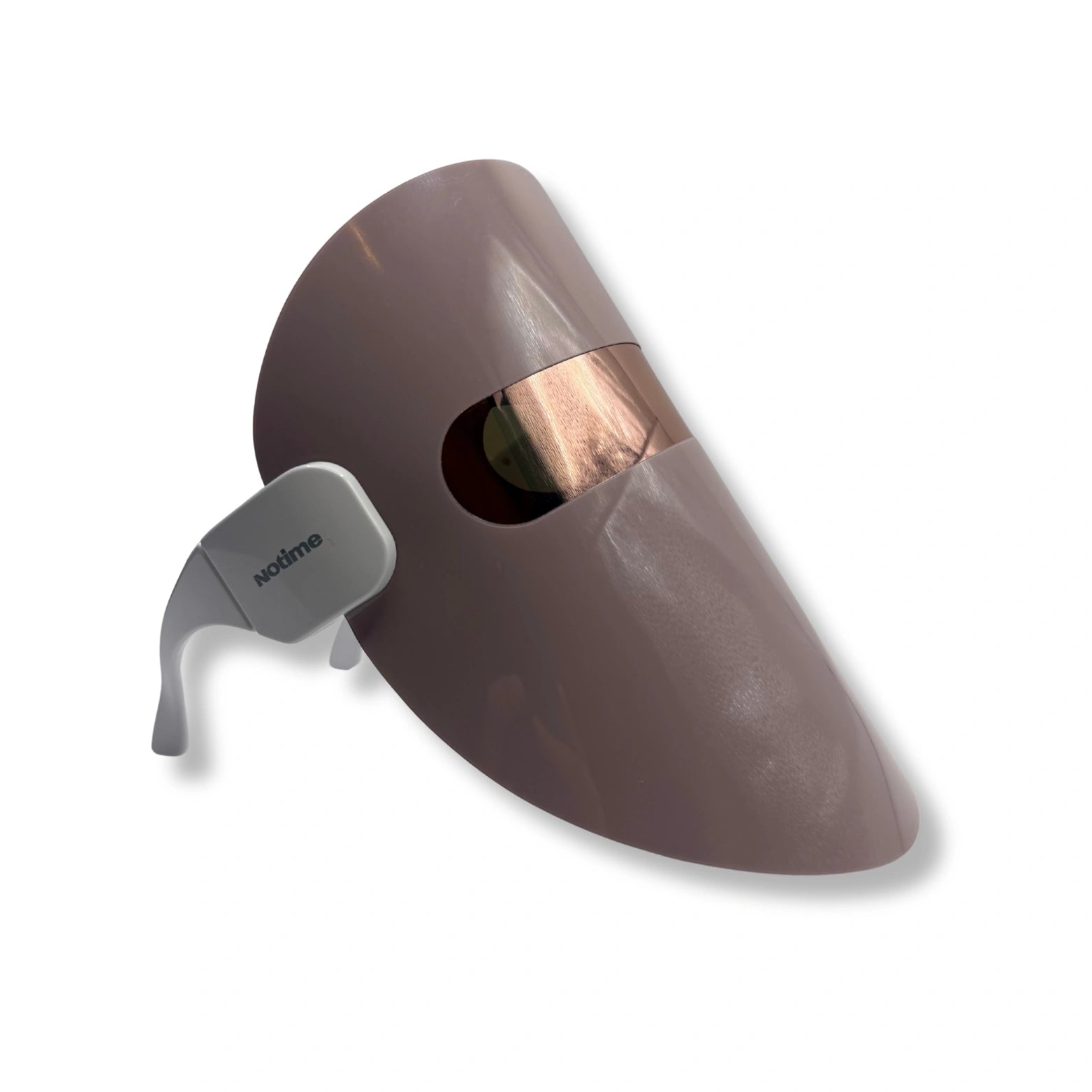 LED light therapy mask right side against a plain white background
