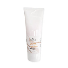 White tube of La Roche-Posay Toleriane Foaming Cleanser on a white background