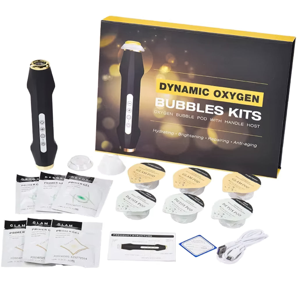 CO₂ Bubble Pen Facial Machine – Rechargeable Oxygen Skin Tightening Device