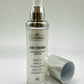 Front view of Velashine Health & Skin Care Eye Cream  bottle, showcasing a clean design and active ingredient list including 20% vitamin C and 5% peptides.